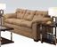 Picture of Lucille Simmons Velocity Latte Microfiber Sofa