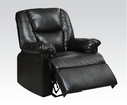 Picture of Black Pu Recliner