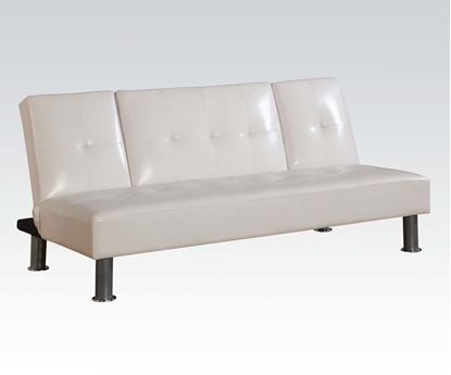 Picture of White PVC Adjustable Sofa