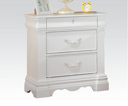 Picture of Estrella White Finish Night Stand 