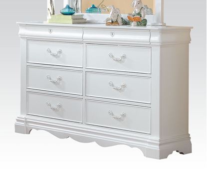 Picture of Estrella White Finish Dresser 