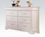 Picture of Classique White Finish 6 Drawer Dresser
