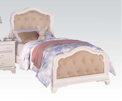 Picture of Ira Two Tone Youth Bedroom Full Size Bed in White Finish