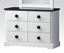Picture of Docila White and Chocolate Finish Dresser