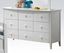 Picture of San Marino Transitional 9 Drawer Dresser in White Finish