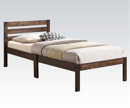 Picture of Donato Ash Brown Finish Youth Twin Size Bed