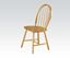 Picture of Farmhouse Solid Wood Oak Finish Dining Chair Set of 4    (Set of 4)