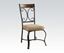 Picture of Hakesa Cherry & Antique Black 2 Pcs. Side Chair    (Set of 2)