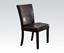 Picture of 2 Pcs. Espresso PU Side Chair  (Set of 2)