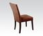 Picture of Baldwin Chocolate Microfiber Side Chairs Set of 2    (Set of 2)