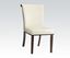 Picture of 2 Pcs. Ivory PU Finish Side Chair    (Set of 2)