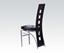Picture of Kathie Black 2 Pcs. PU Side Chair    (Set of 2)