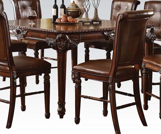 Picture of Winfred Counter Height Table in Cherry Finish