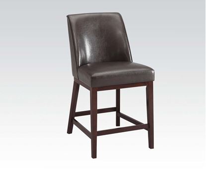 Picture of Espresso Counter Height Chair  W/No P2 Concern  (Set of 2)