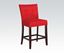 Picture of Baldwin Red Counter Height Chairs Set of 2   (Set of 2)