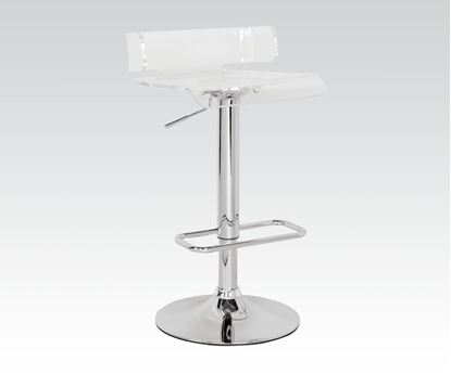 Picture of Clear Adj Swivel Bar Stool No P2 Concern (Ista 3A)