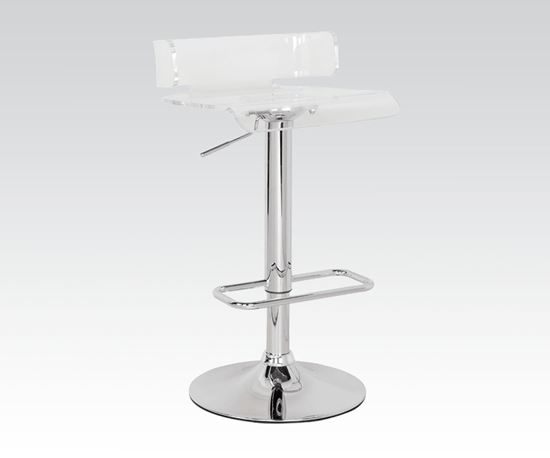 Picture of Clear Adj Swivel Bar Stool No P2 Concern (Ista 3A)