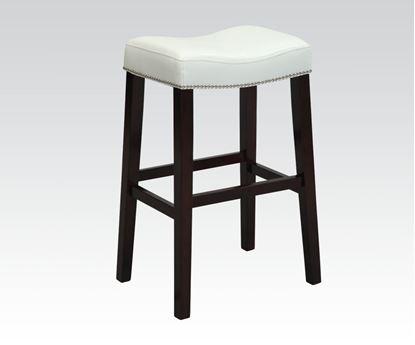 Picture of 26" White Stool No P2 Concern  (Set of 2)