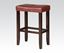 Picture of Red Counter H.  Stool, 24"H   W/P2  (Set of 2)