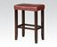 Picture of Red Bar Stool, 30"H   W/P2  (Set of 2)