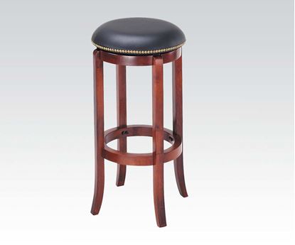 Picture of Cherry Finish Swivel Bar Stool 29" Seat Height
