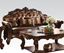 Picture of Traditional Vendome Cherry Sofa w/ Pillows 