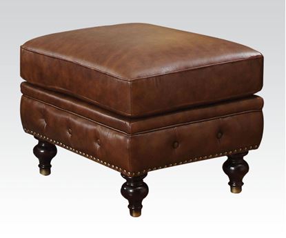 Picture of Shantoria Dark Brown Living Room Ottoman