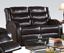 Picture of Modern Espresso Bonded Leather Loveseat 