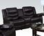 Picture of Torrance Motion Espresso Bonded Leather Match Loveseat 