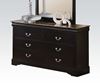 Picture of Louis Philippe III Black Queen Set
