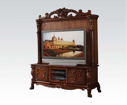 Picture of Dresden Traditional Cherry Solid Wood Entertainment Center