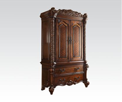 Picture of Vendome Traditional Cherry Finish TV armoire 