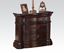 Picture of Veradisia Dark Cherry Marble Top Nightstand