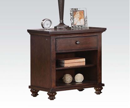 Picture of Aceline Transitional Single Drawer Nightstand with