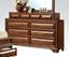 Picture of Konance Brown Cherry Finish Bedroom Dresser 