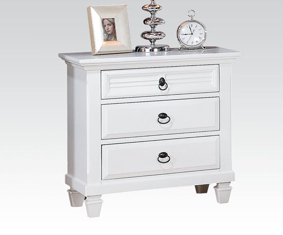 Picture of Traditional White Merivale Night Stand 
