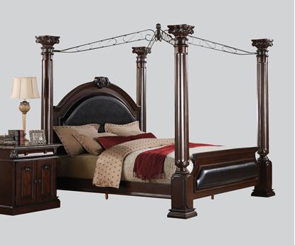 Picture of Roman Empire Cherry Finish Eastern King Bed 