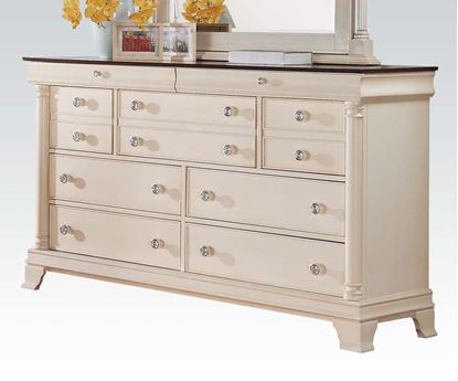 Picture of Louis Philippe III Cream Finish Dresser 