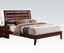 Picture of Contemporary ilana Brown Cherry Finish Eastern King Bed