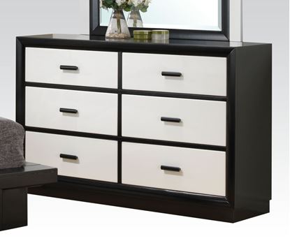 Picture of Debora Black and White Finish Dresser 