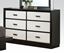Picture of Debora Black and White Finish Dresser 
