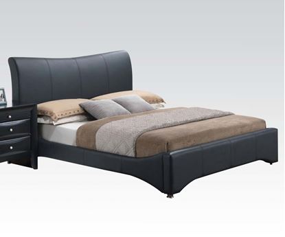 Picture of Harrison Eastern King Bed Black (11 LVL SLATS)