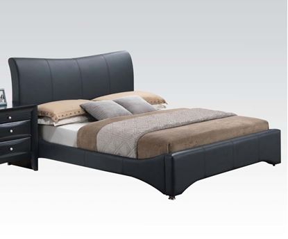 Picture of Pu Queen Bed  (22 Slats)