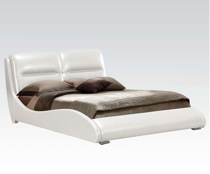 Picture of White Queen Pu Bed (Hb/Fb/R)