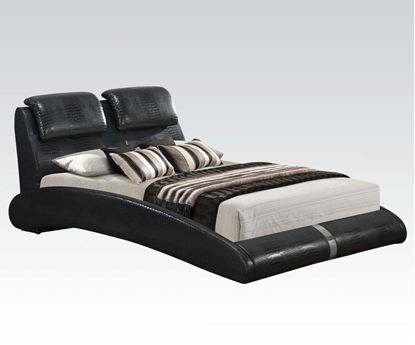 Picture of Black E King Pu Bed (Hb/Fb/R)