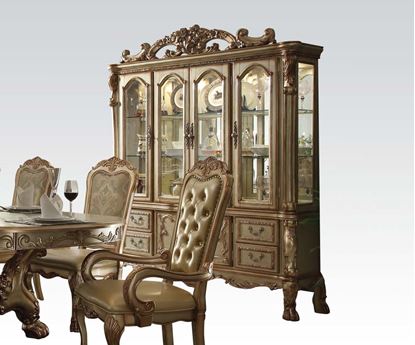 Picture of Dresden Gold Hutch & Buffet