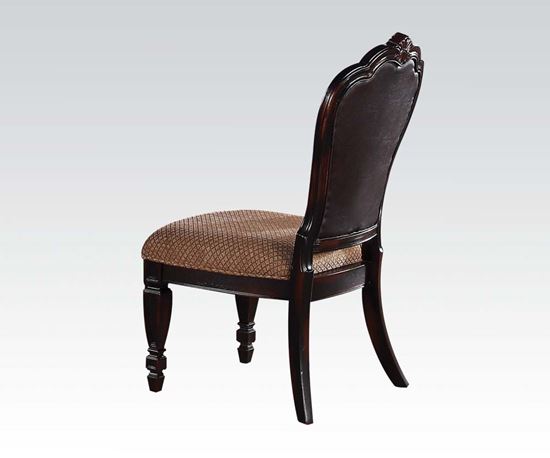Picture of Le Havre 2 Pcs. Two Tone Brown Side Chair    (Set of 2)