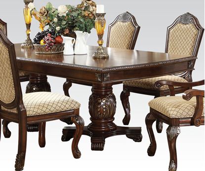 Picture of Chateau De Ville Espresso Dining Table with Leaf 
