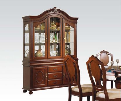 Picture of Classique Buffet with Hutch in Brown