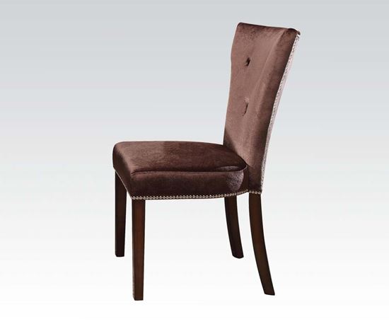 Picture of Kingston Set of 2 Side Chairs in Brown  (Set of 2)